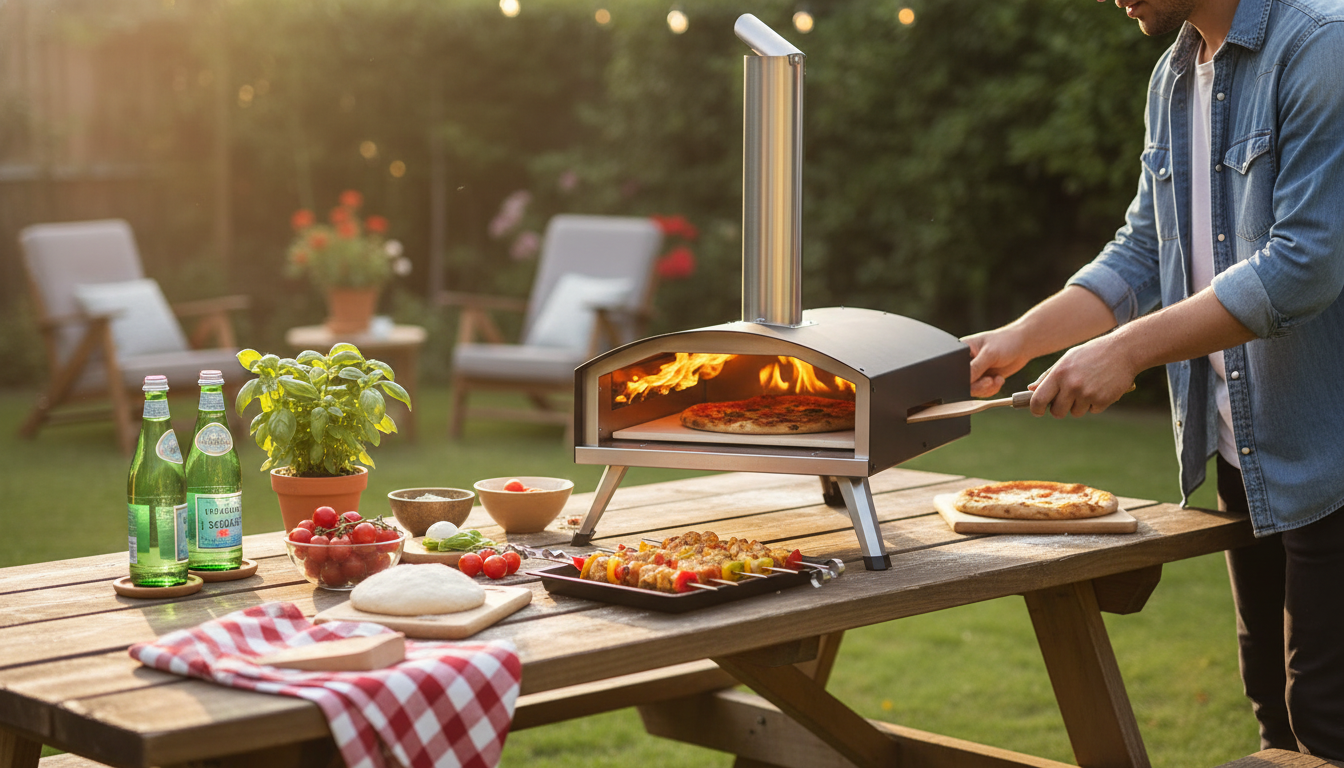 12-Inch Portable Charcoal Pizza Oven & Grill Guide