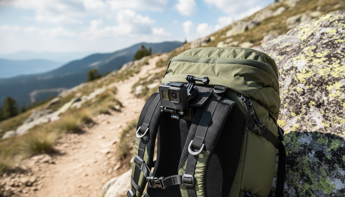 360° Backpack Strap Mount for Phones & Action Cameras