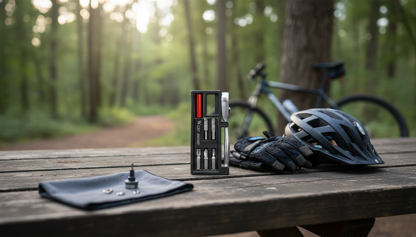 Compact Ratcheting Bike Tool Set: Quick Fixes Anywhere
