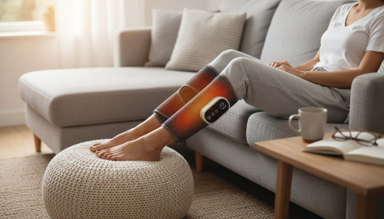 Full-Coverage Air Pressure Calf & Leg Massager Guide