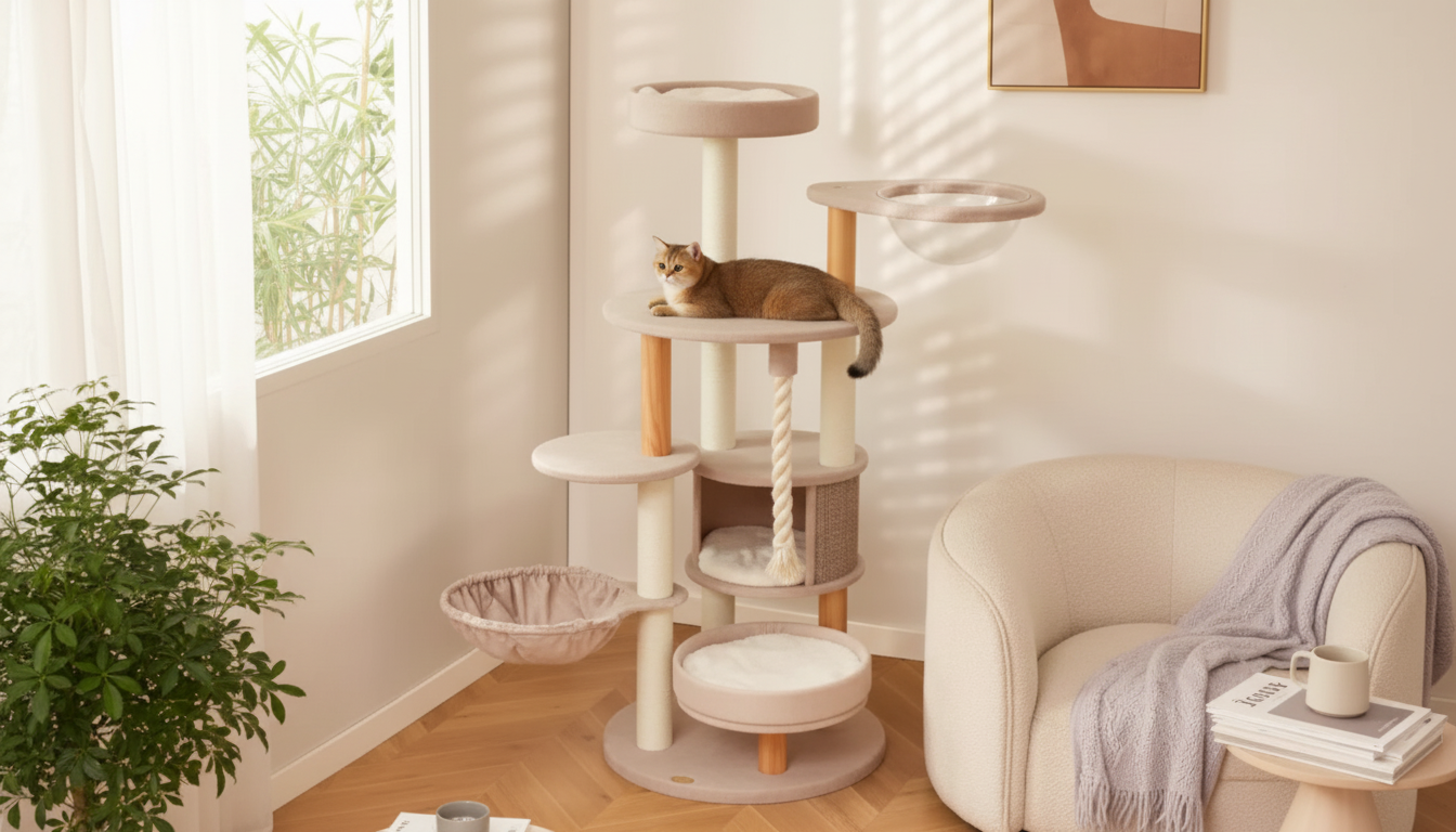 Habitats Tree Scratchers Tower: Setup, Stability & Use
