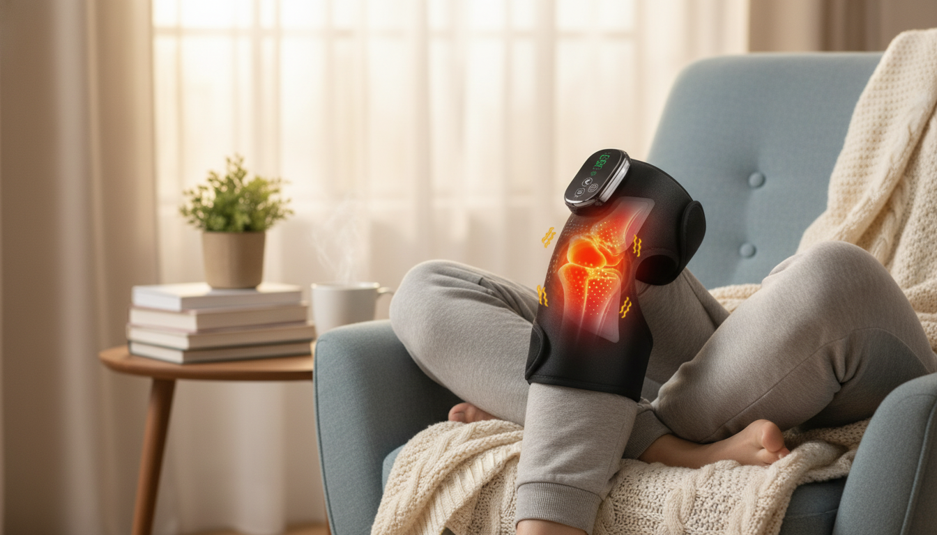 Infrared Knee Massager: Heat & Red Light Comfort Guide