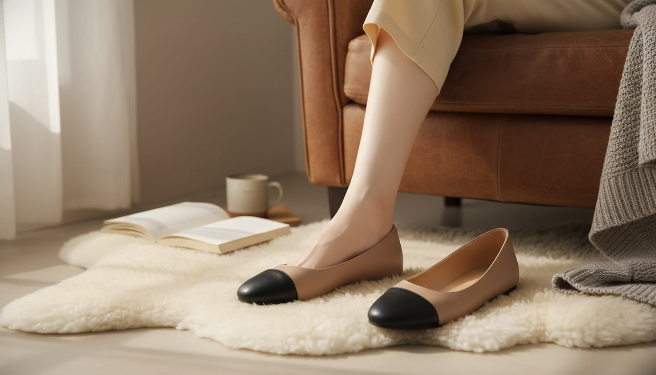 Patchwork Leather Flats: Soft, Comfortable, Distinctive