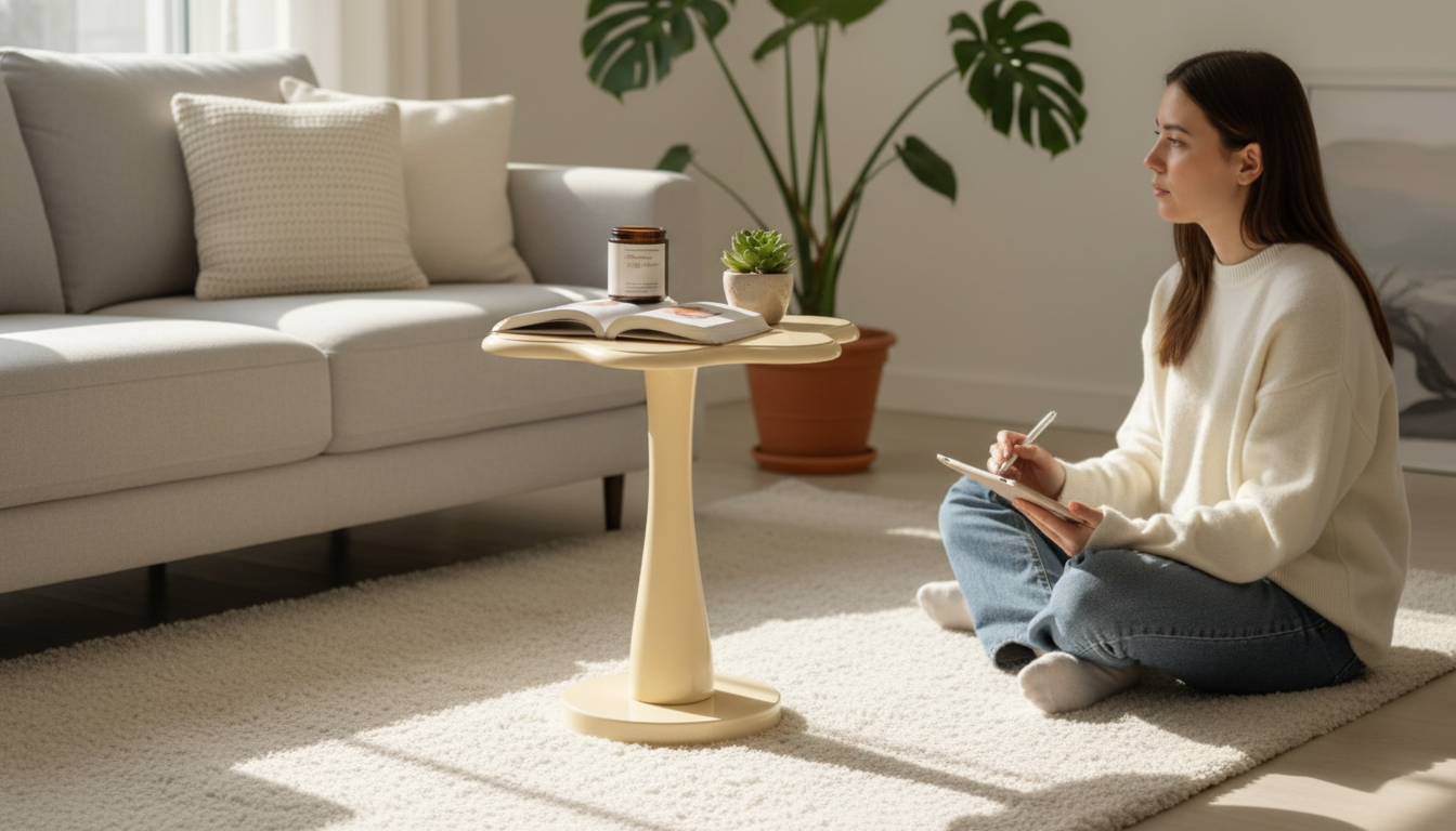 Round Cream Coffee Table: Styling, Sizing & Care Tips