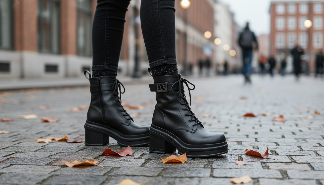 Armani Exchange Women’s Boots: Sleek Style, Easy Fit