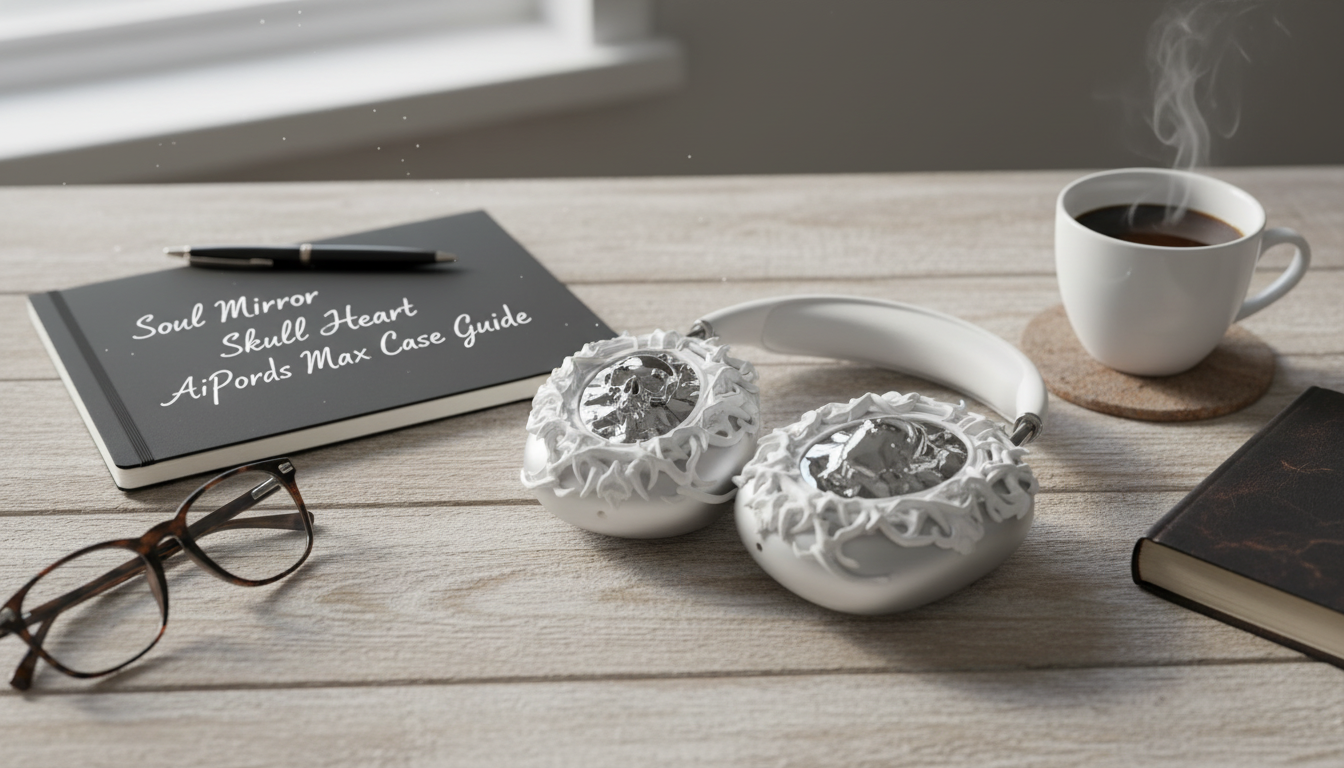 Soul Mirror Skull Heart AirPods Max Case Guide