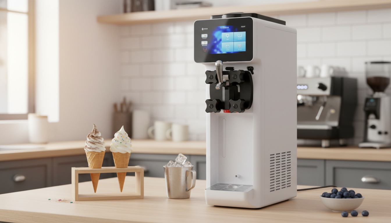 Touch Screen Countertop Soft Serve Maker (Single Flavor)