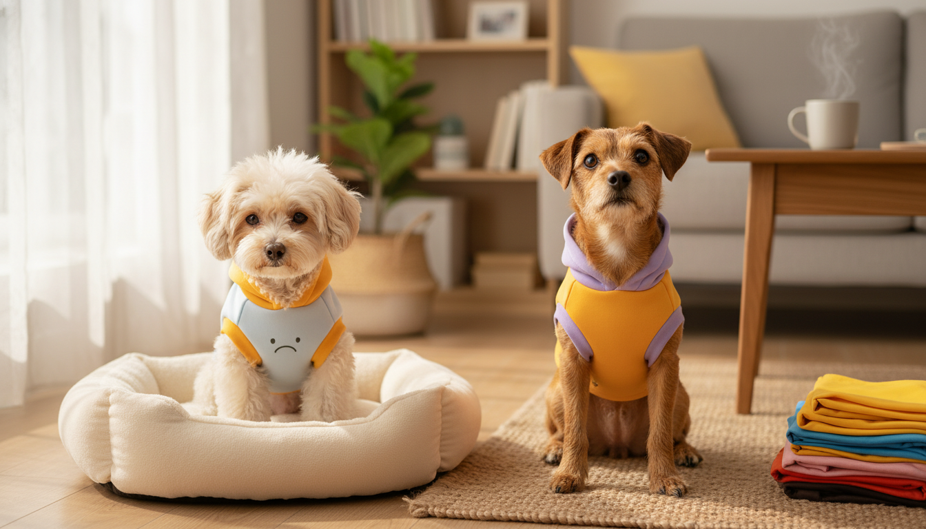 Warm Cartoon Pet Hoodie: Fit, Safety & Care Tips