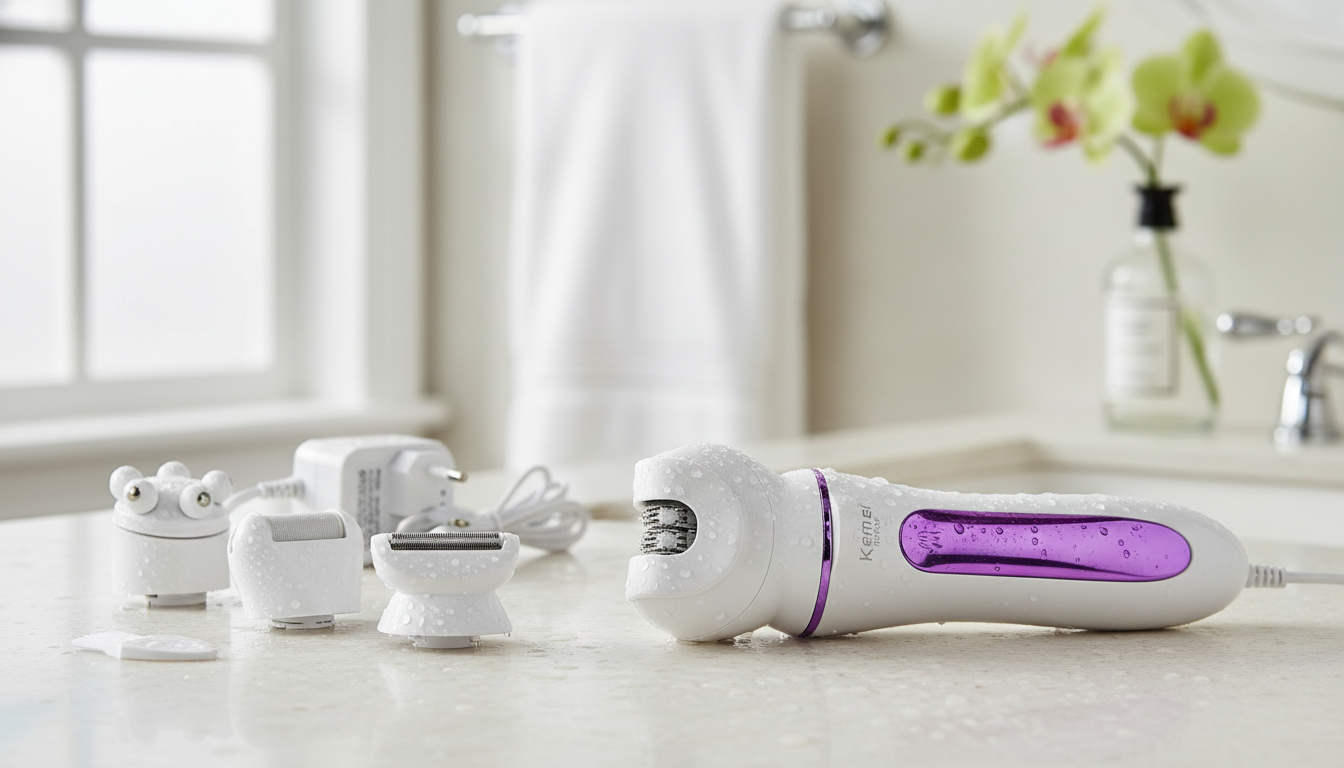 Wet-or-Dry Epilation at Home With a 5-in-1 Kit