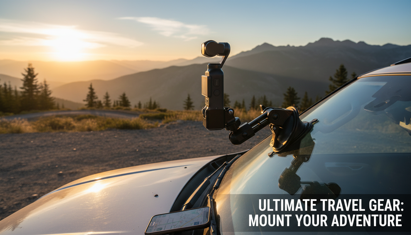 Windshield Suction Cup Mount Tips for Action Cams & Gimbals