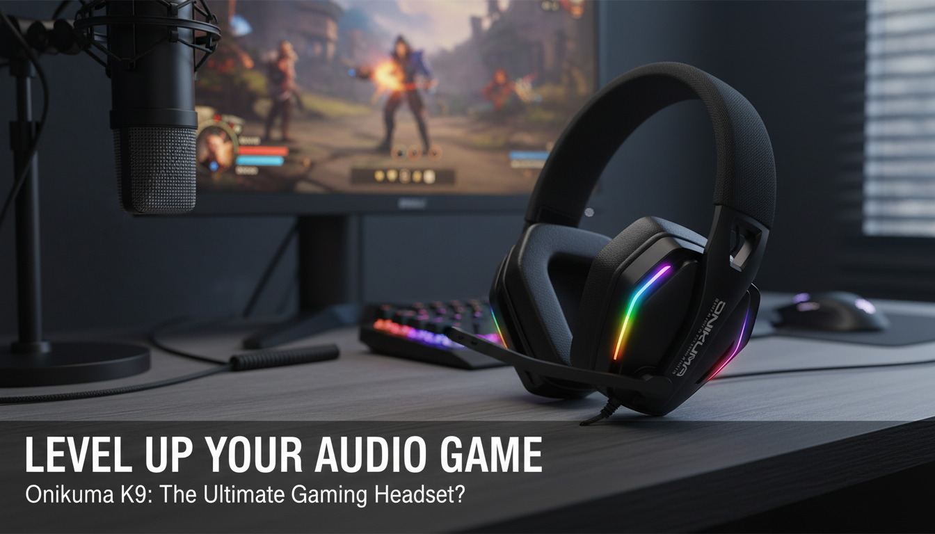 Wireless RGB Gaming Headset: 3 Mic Modes, Clear Chat