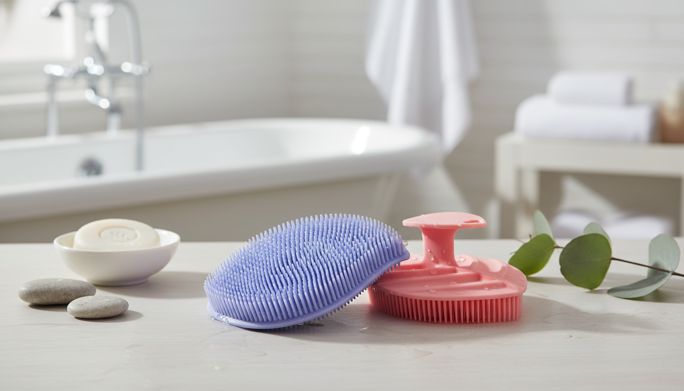 Silicone Scalp & Body Brush: Deeper Clean, Gentle Massage