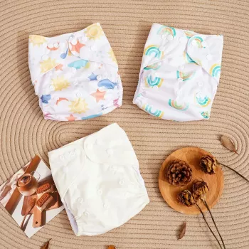 Suede Cloth Pocket Diapers: One-Size Fit, Custom Absorbency