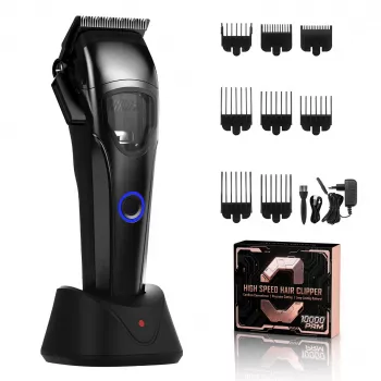 Cordless High-Speed Clipper + T-Blade Trimmer Kit